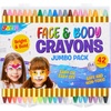 image:image42PCS Face and Body Paint Crayons XL Face Painting Kit for kids NonToxic42
