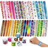image:imageJOYIN 144 Pcs Slap Bracelets for Kids Bulk Wristbands with Animals Friendship Heart Party Favors Classroom Prizes Birthday Exchanging GiftsGoodies Bag Stuffers FillersGenenal