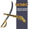 image:imageJOYIN 28 Inches Pirate Sword and 16 Inches Pirate Pistol SetHalloween Party Costume Accessories