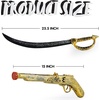 image:imageJOYIN 28 Inches Pirate Sword and 16 Inches Pirate Pistol SetHalloween Party Costume Accessories