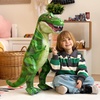 image:imageJOYIN 30Trex Dinosaur Inflatable Tyrannosaurus Rex Inflatable Dinosaur Toy for Party Decorations Birthday Party Gift for Kids and Adults30 Inch