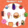 image:imageJOYIN 50 Piece Set of Kitchen Toys Dinnerware Dummy Fruits Vegetables Plastic Accessories for Children Educational Learning Toy Role Play Gift Easter Basket Stuffers