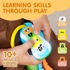 image:imageJOYIN Baby Car Keys Teether  Toddlers Sensory Learning Toy wMusic amp Lights  Musical Baby Toys 6 to 12 Months for Travel