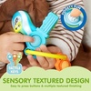 image:imageJOYIN Baby Car Keys Teether  Toddlers Sensory Learning Toy wMusic amp Lights  Musical Baby Toys 6 to 12 Months for Travel