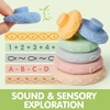 image:imageJOYIN Baby Toys  Montessori Toys for Babies FoodGrade Sensory Present Infant Stacking Circles Teether Blocks 3D Stress Balls Pull String Learning Gifts for Baby Girls Boys