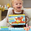 image:imageJOYIN Crawling Crab Tummy Time Toy Babies Interactive Big Walking Crab Toy with Intelligent Sensor Lights Buttons AutoAvoiding Obstacles Gift for Toddlers