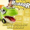 image:imageJOYIN Dinosaur Toys for Kids 24 Boy Toys Dinosaur Carrier Truck with 6 Rubber Car Vehicles Easter Birthday Gifts with Music amp Lights for 2 3 4 5 Year Old