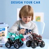 image:imageJOYIN Kids Craft Kit Build amp Paint Your Own Monster Car Art amp Craft Kit DIY Toy Set Make Your Own Monster Friction Powered Truck Presents for Kids