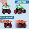 image:imageJOYIN Kids Craft Kit Build amp Paint Your Own Monster Car Art amp Craft Kit DIY Toy Set Make Your Own Monster Friction Powered Truck Presents for Kids