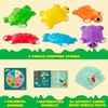 image:imageJOYIN Turtle Balance Stepping Stones 6 Pcs Kids Turtle Jumping Stones Steps Stones Up to 265 Ibs Kids Obstacle Course Coordination Game Toys for Ages 3 Years and UP Indoor or Outdoor Play