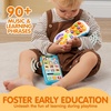 image:imageJOYIN Upgraded Toy Phone and Remote Control Set 90 Music and Learning Phrases Baby Toys 612 Months Toddler Birthday Gifts for Girls Boys