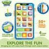 image:imageJOYIN Upgraded Toy Phone and Remote Control Set 90 Music and Learning Phrases Baby Toys 612 Months Toddler Birthday Gifts for Girls Boys