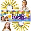 image:image42PCS Face and Body Paint Crayons XL Face Painting Kit for kids NonToxic24