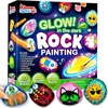 image:imageRock Painting Kit Glow in The Dark Rock Kit Arts and Crafts for Kids Ages 612 Art Supplies Toy Kids Craft Paint Kits Arts amp Crafts for Boys Girls Birthday Party Gift ToyGlow in the Dark