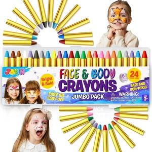 image:image42PCS Face and Body Paint Crayons XL Face Painting Kit for kids NonToxic24
