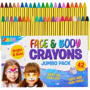 image:image42PCS Face and Body Paint Crayons XL Face Painting Kit for kids NonToxic42