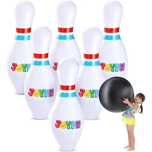 image:imageJOYIN Giant Inflatable Bowling Set for Kids and Adults Christmas Birthday Party Games Kids Education Motor Skills ToysClassic bowling