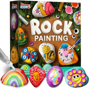image:imageRock Painting Kit Glow in The Dark Rock Kit Arts and Crafts for Kids Ages 612 Art Supplies Toy Kids Craft Paint Kits Arts amp Crafts for Boys Girls Birthday Party Gift ToyOriginal